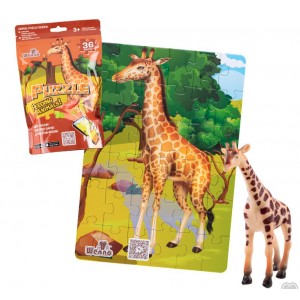 Puzzle Jirafa 36 piezas +...