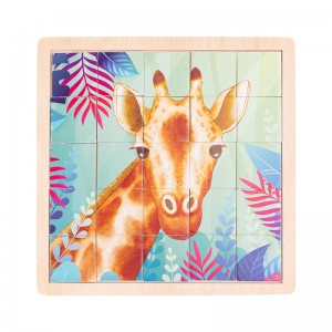 Puzzle Jirafa Madera 25 Piezas