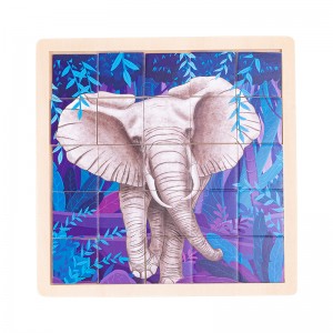 Puzzle Elefante Madera 25...