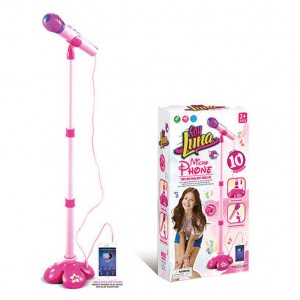 Micrófono con MP3 y Pedestal